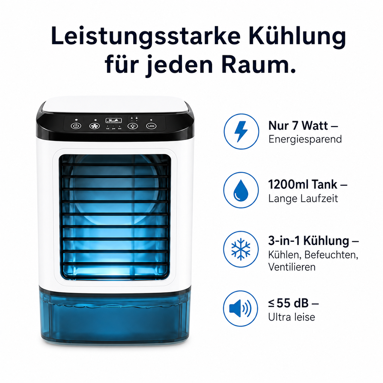 CoolCube | Mini Klimaanlage mit Wasserkühlung