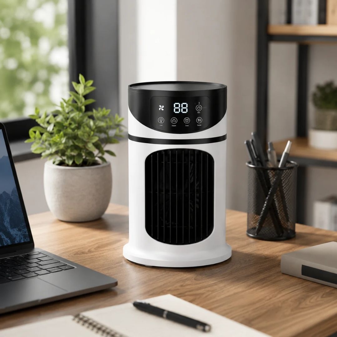 Frescora Mini Luftkühler | Tragbarer Akku-Ventilator